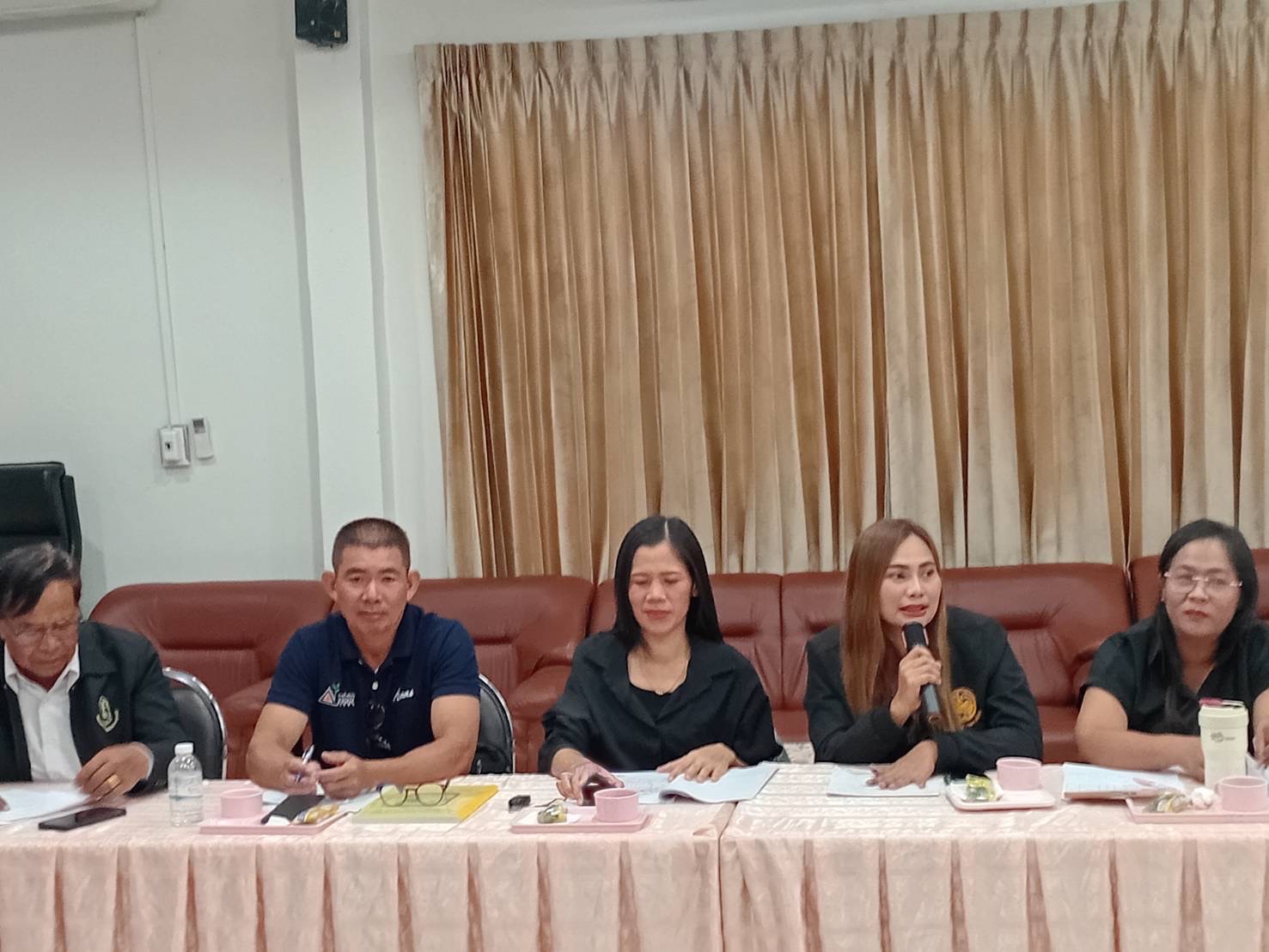 สพอ. นาเชือก ร่วมประชุมกำนัน ผู้ใหญ่บ้าน คณะกรรมการตำบล (กต) ประจำเดือนพฤศจิกายน 2568 ตำบลปอพาน อำเภอนาเชือก จังหวัดมหาสารคาม