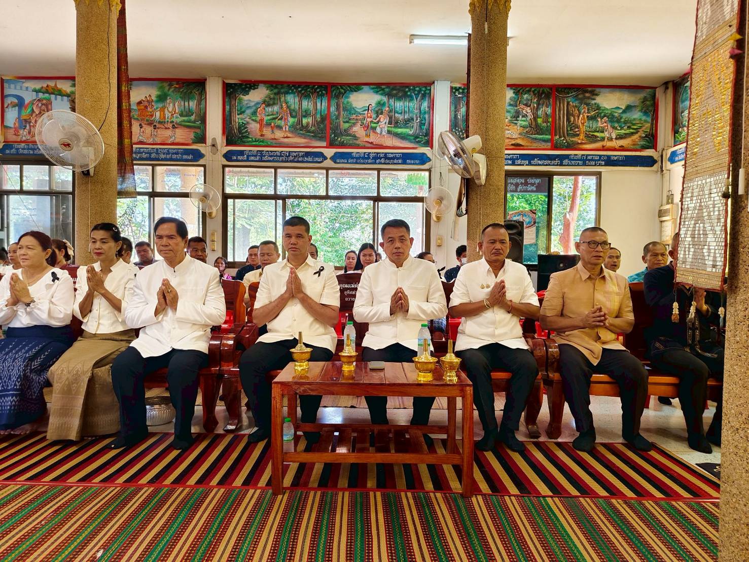 สพอ.นาเชือก : ร่วมกิจกรรมโครงการ“พลังบวรร่วมใจ สืบสานวัฒนธรรมไทย สวมผ้าไทย เข้าวัดทำบุญตักบาตร” ถนนสายวัฒนธรรมนำสู่การสงเคราะห์ เพื่อเฉลิมพระเกียรติพระบาทสมเด็จพระเจ้าอยู่หัว“ ประจำปี 2569