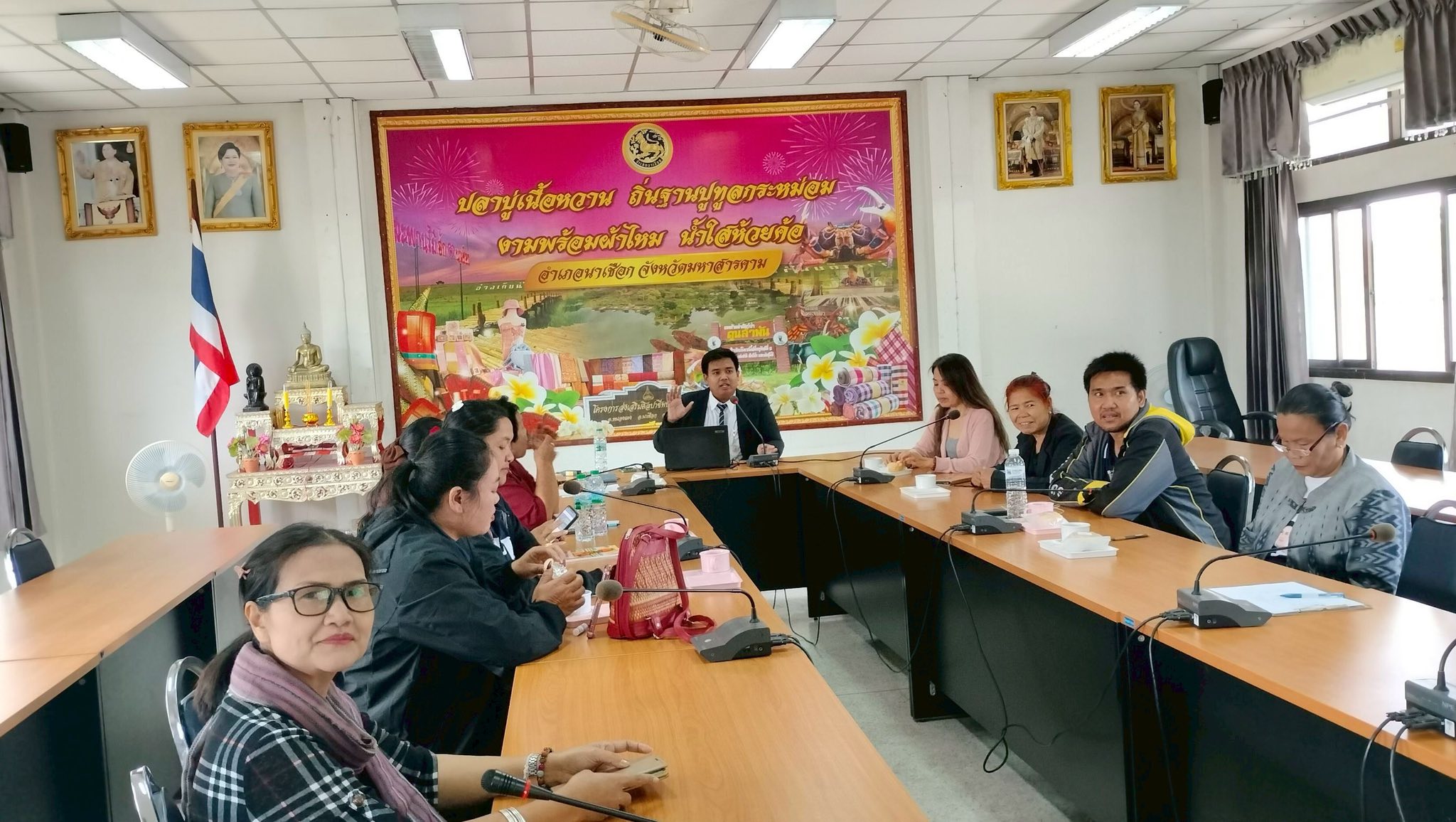 โครงการพัฒนาศักยภาพเครือข่ายกลุ่มอาชีพ เเละผู้ผลิต ผู้ประกอบการ หนึ่่งตำบล หนึ่งผลิตภัณฑ์ ประจำปี พ.ศ. 2569