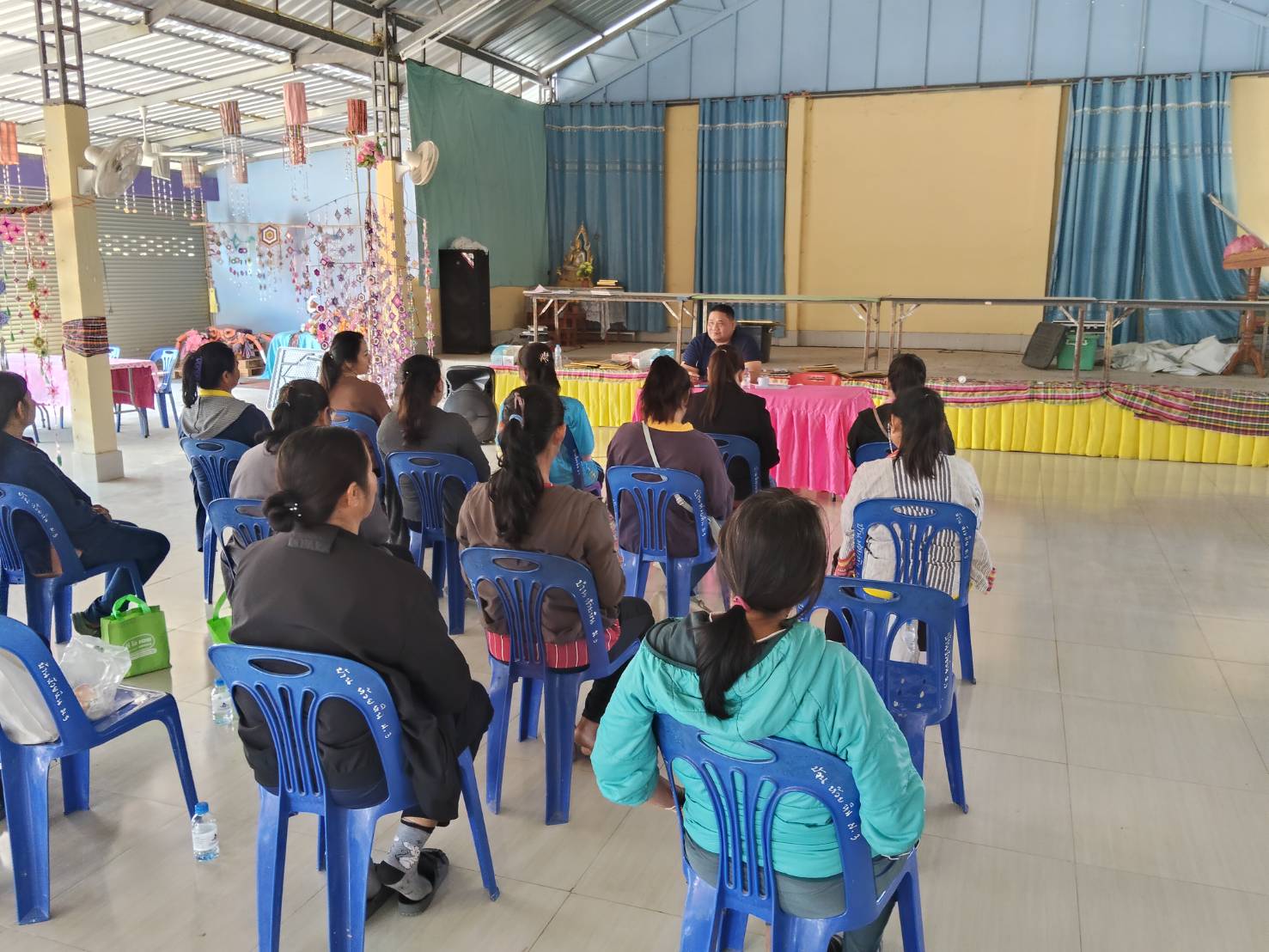 พช.นาเชือก จังหวัดมหาสารคาม ดำเนินโครงการส่งเสริมประชาชนเป้าหมายเข้าถึงแหล่งทุน ดำเนินการวันที่ 1