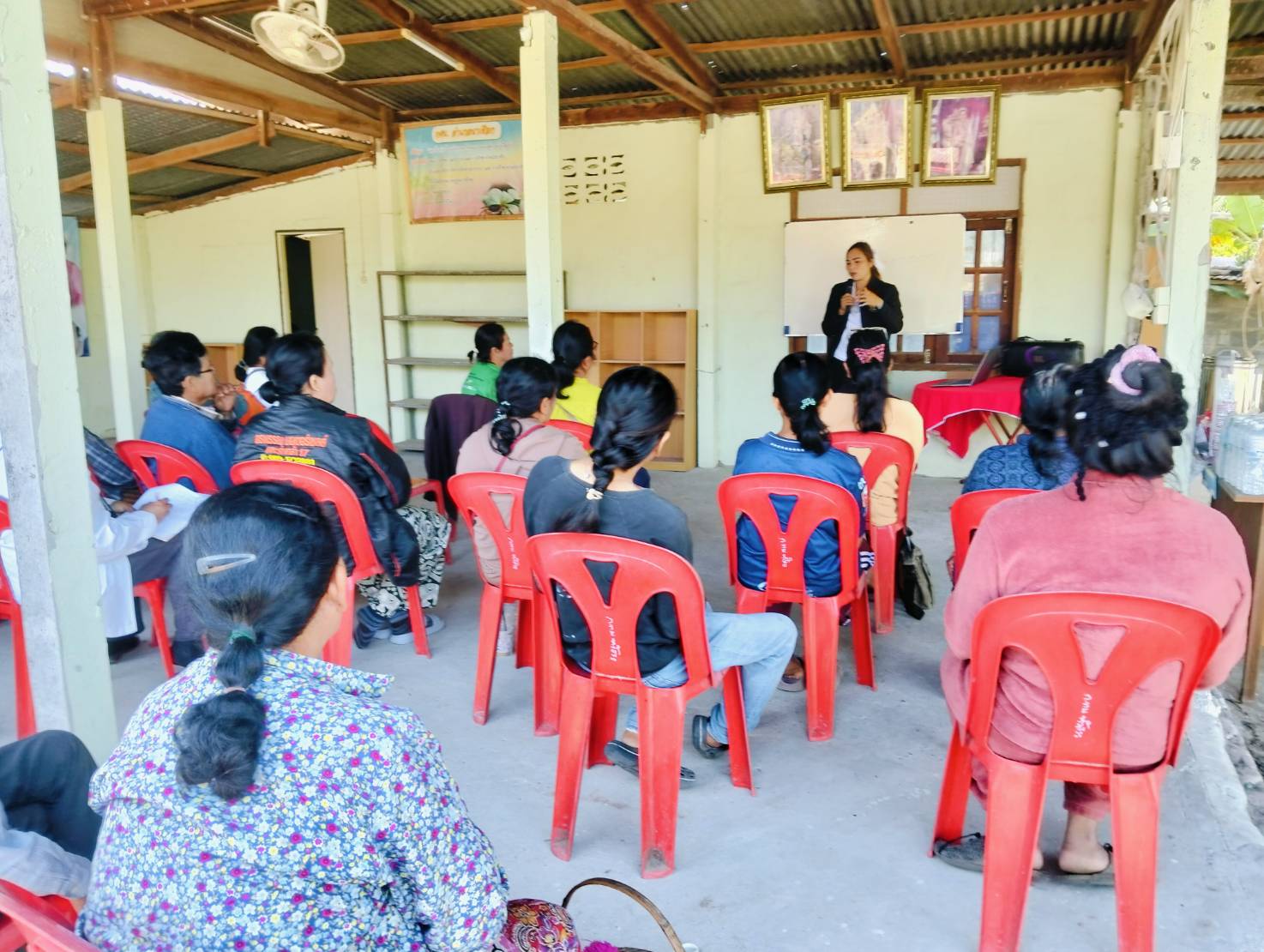 พช.นาเชือก จังหวัดมหาสารคาม ดำเนินโครงการส่งเสริมประชาชนเป้าหมายเข้าถึงแหล่งทุน ดำเนินการวันที่ 1